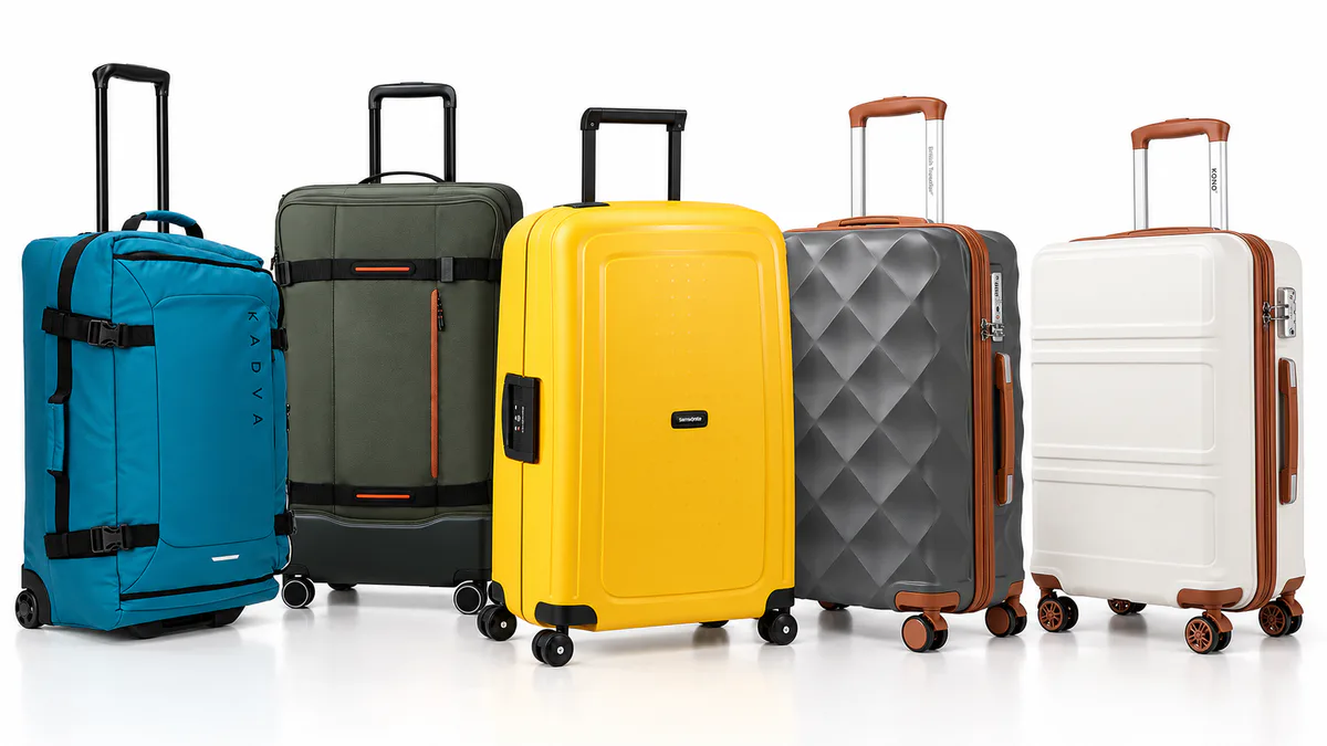 Cinco maletas grandes seleccionadas para viajar con 23 kg