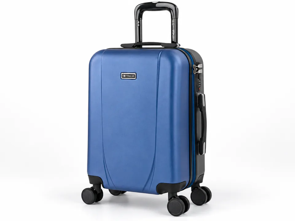 Maleta rígida ITACA azul de cabina