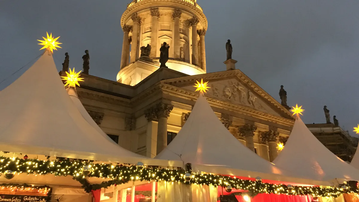Mercado navideño de Berlín en Gendarmenmarkt