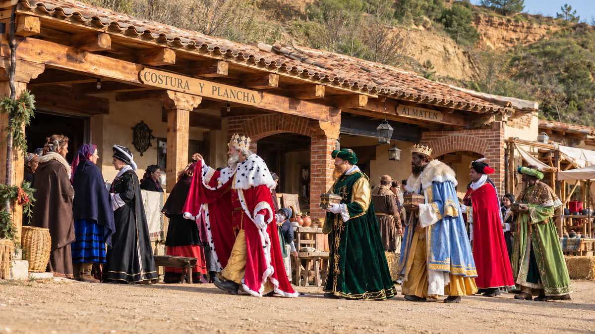 Recreación del Belén Viviente de Cabezón de Pisuerga